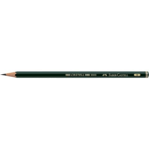 Bleistift 9000 - Härte B - FABER CASTELL