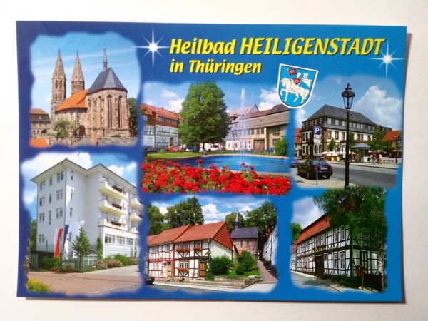 Heilbad Heiligenstadt in Thüringen - Ansichtskarte - Postkarte