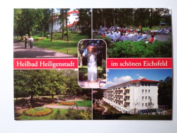 Heilbad Heiligenstadt im schönen Eichsfeld - Ansichtskarte - Postkarte