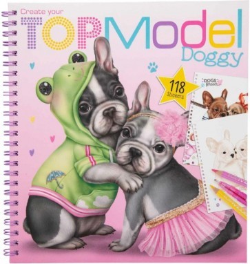 Create your TOPModel - Doggy Malbuch