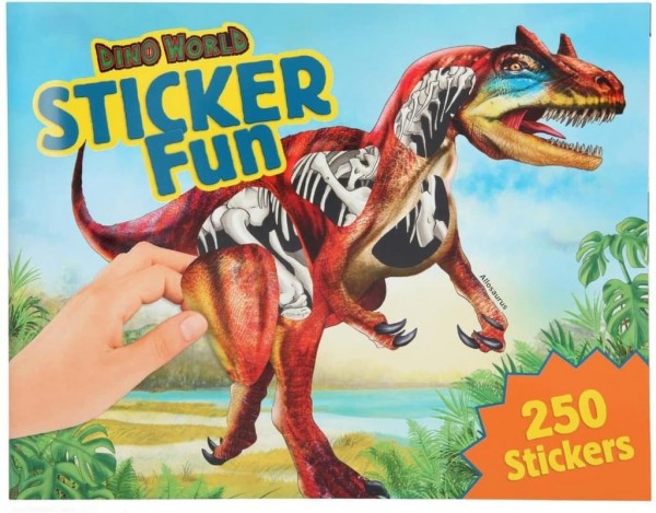 Dino World Stickerbuch Sticker Fun